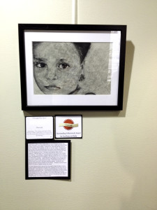 "Outstanding Achievement Award" in the medium of Charcoal at the Regional High School Art Competition